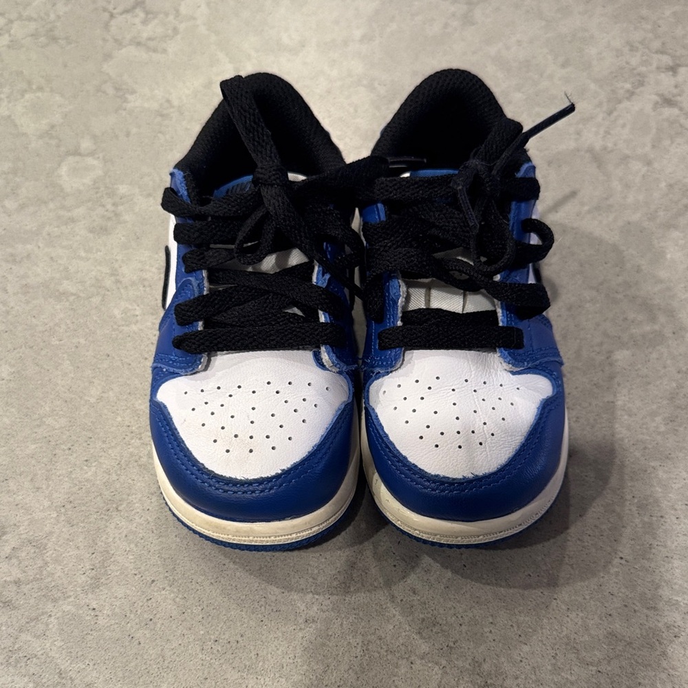 Nike AF1 Blue and White Sneakers